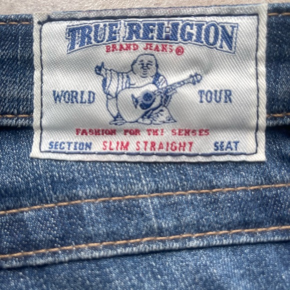 True Religion size 26 slim straight jean - Picture 1 of 5